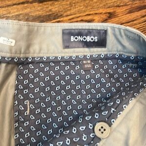 Bonobos gray pants. Size 33/32. Like new.